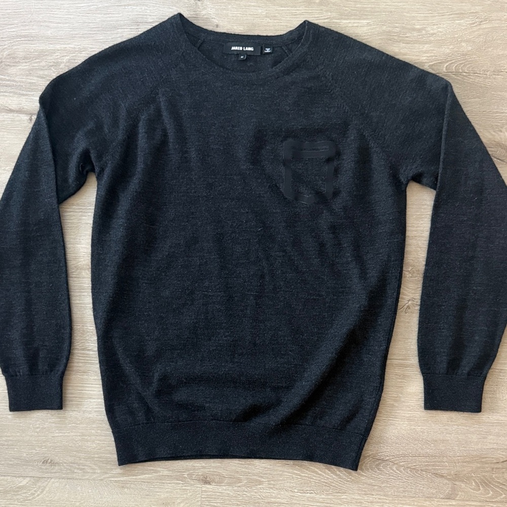 Jared Lang Black Fitted Sweater